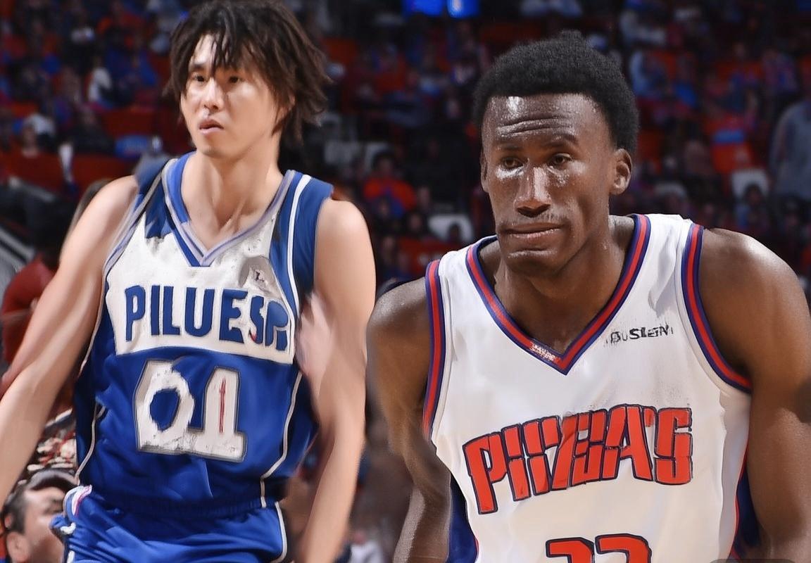 杨瀚森板凳观战，杰伦·杜伦内线统治助活塞力克开拓者